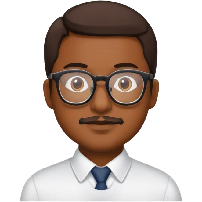 man wear glasess emoji