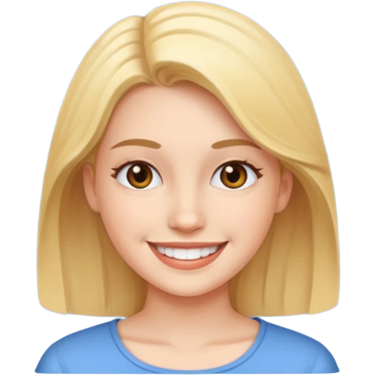 Young woman  emoji