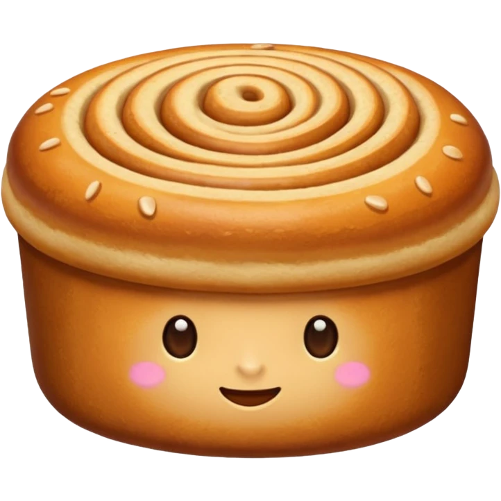 Roll de canela emoji