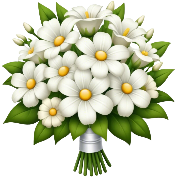 Bouquet of wedding flowers  emoji