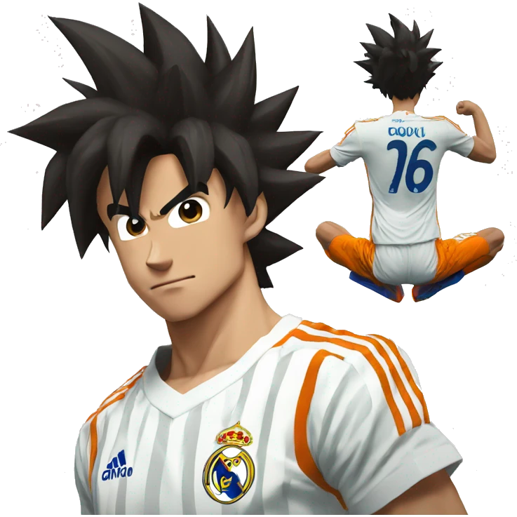 goku at real madrid emoji