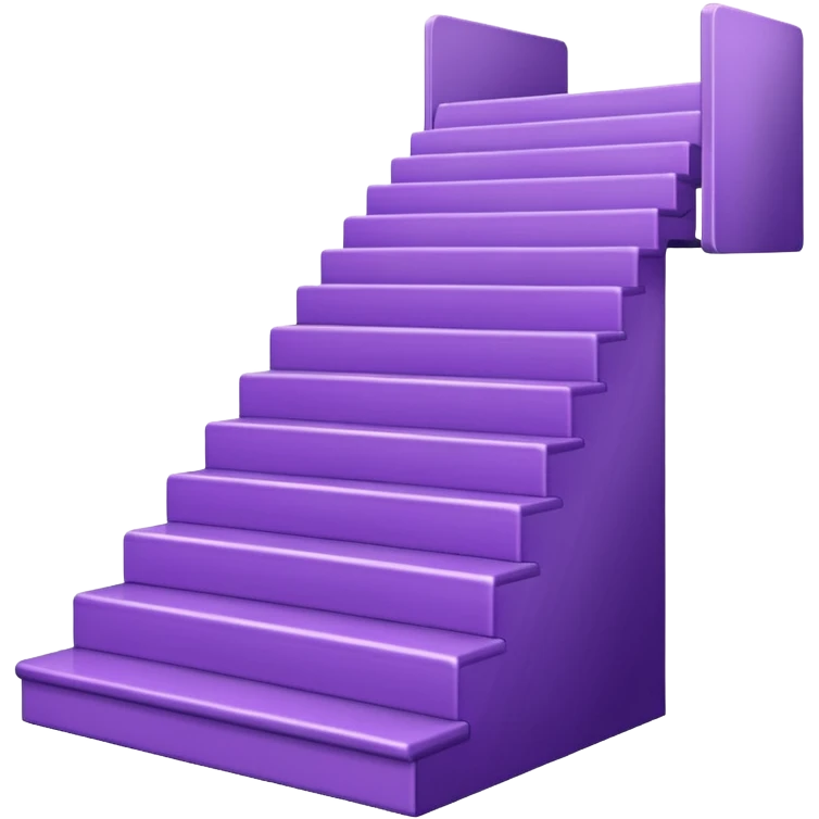 42-foot purple steps in floor map way to wardrobe emoji