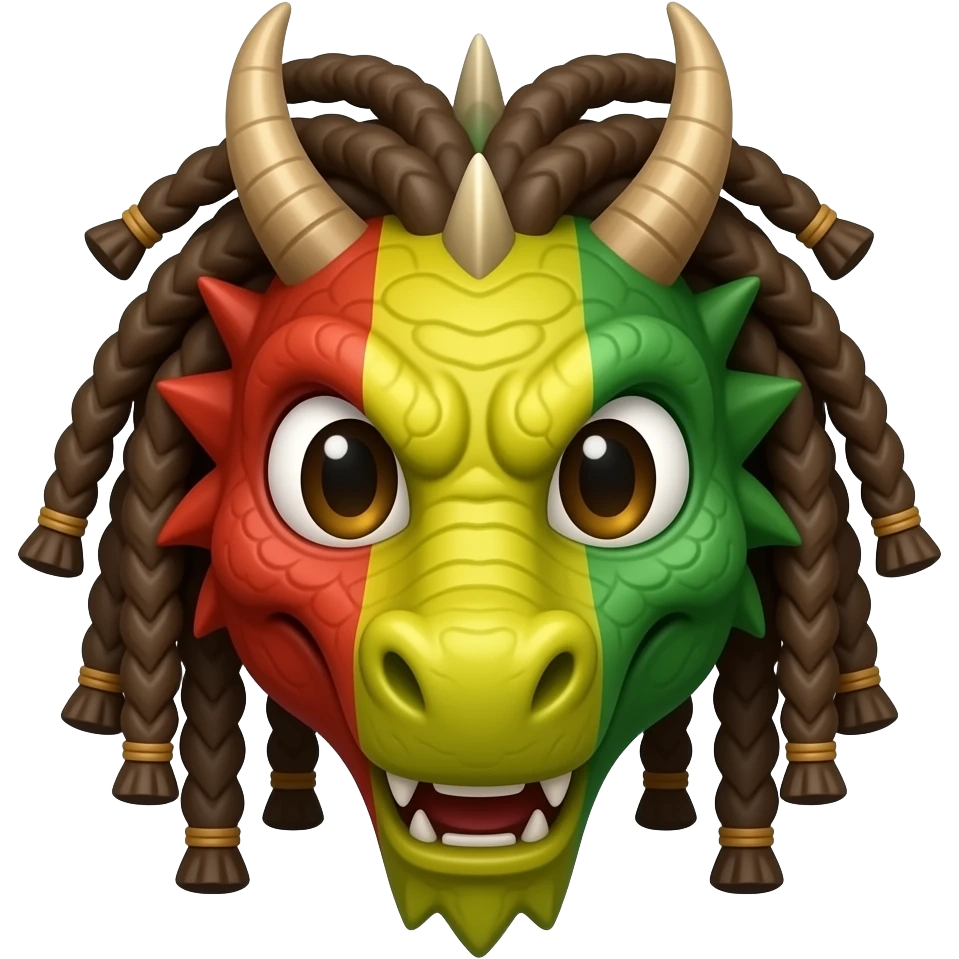 reggae dragon emote emoji