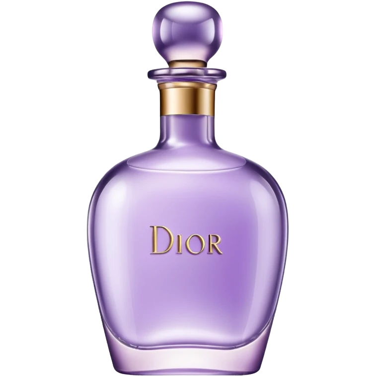 Lilac Dior bottle emoji