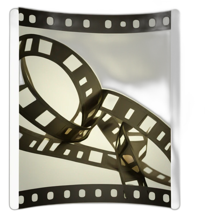 a filmstrip emoji