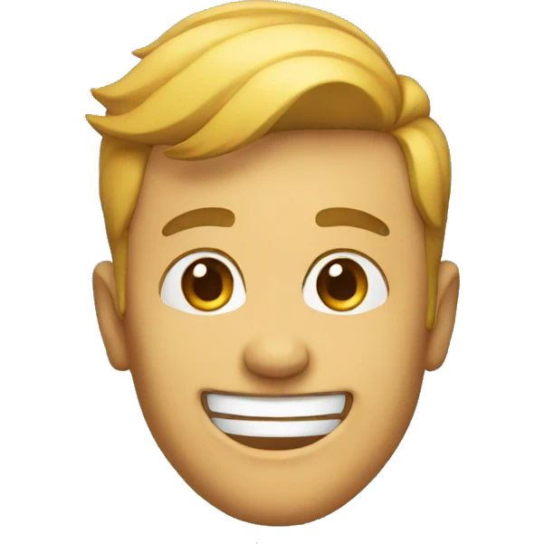 smiling while shaking head emoji