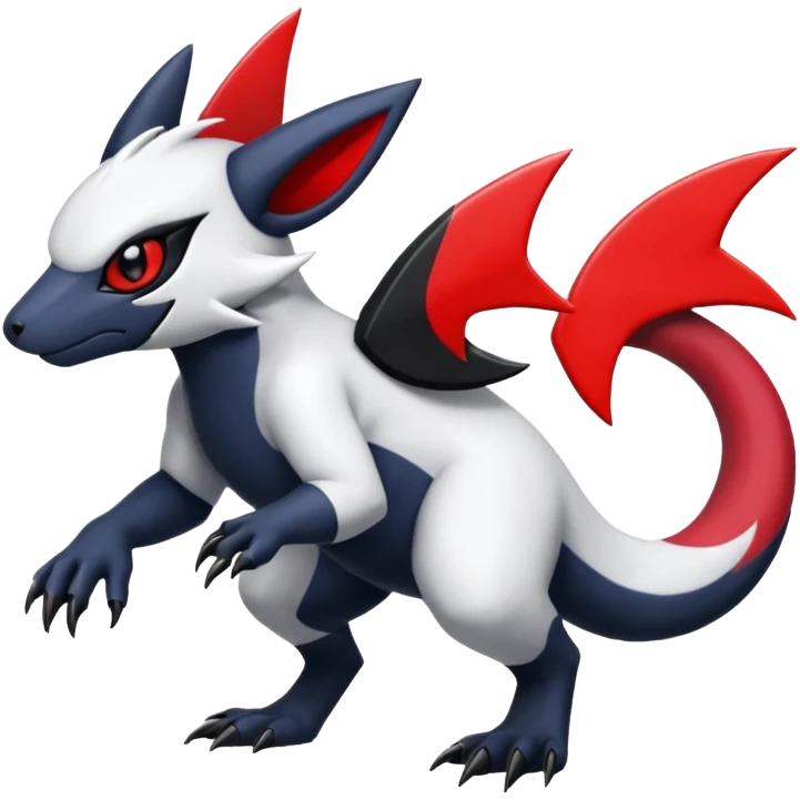 Zangoose-Salandit-Absol-fusion emoji