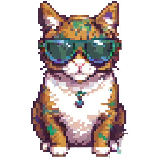 cat wearing sunglasses emoji