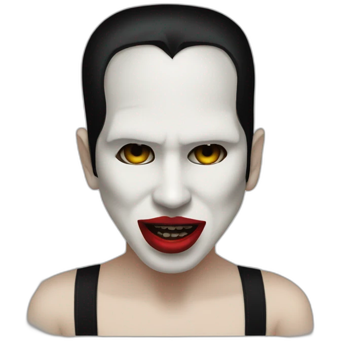 Marilyn manson emoji