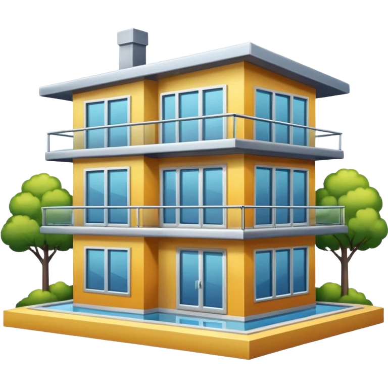 House made from the 2000s era emoji