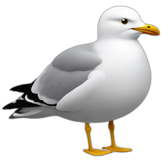 fat-see gull emoji