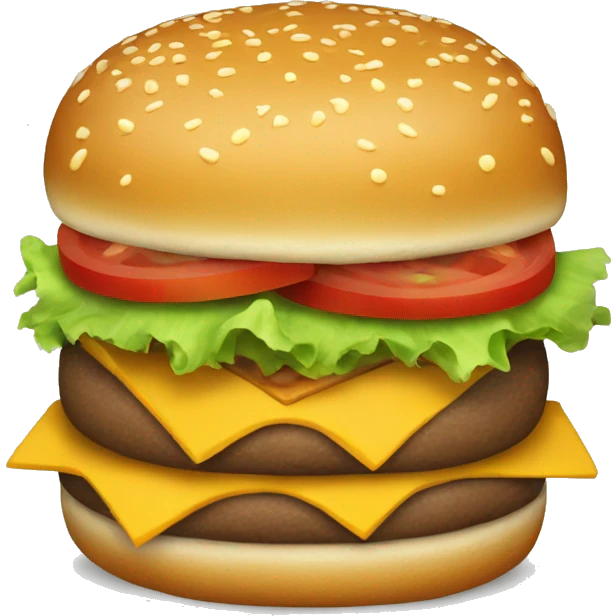 Double cheeseburgers  emoji