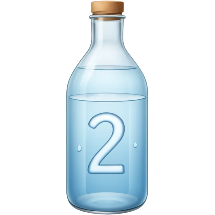 bottle with 2 litr text emoji
