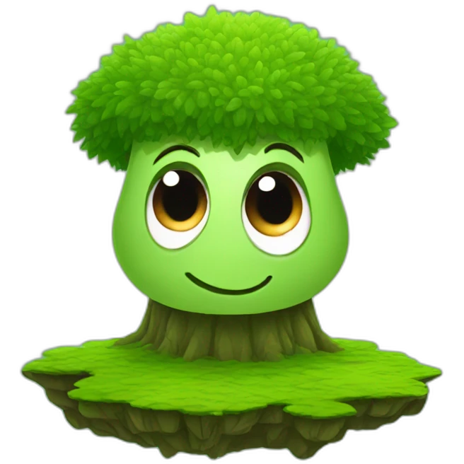 cartoon moss emoji