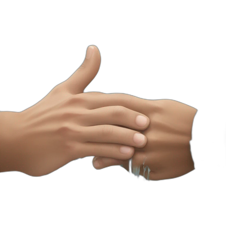 serene waters and gentle touch emoji