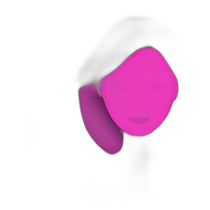 Barbie logo silhouette emoji