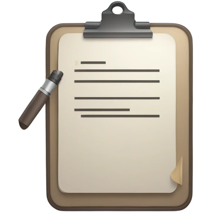 Aesthetic report icon emoji