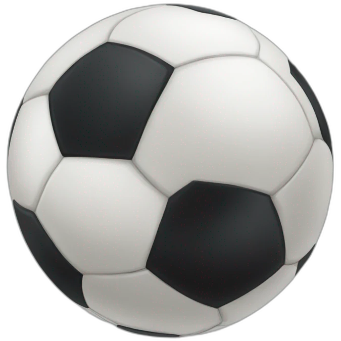 Soccer ball emoji