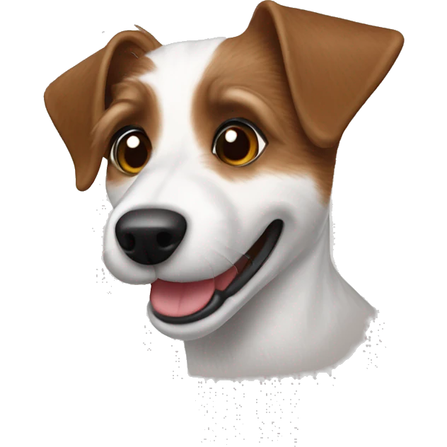 wirehaired jack russell terrier emoji