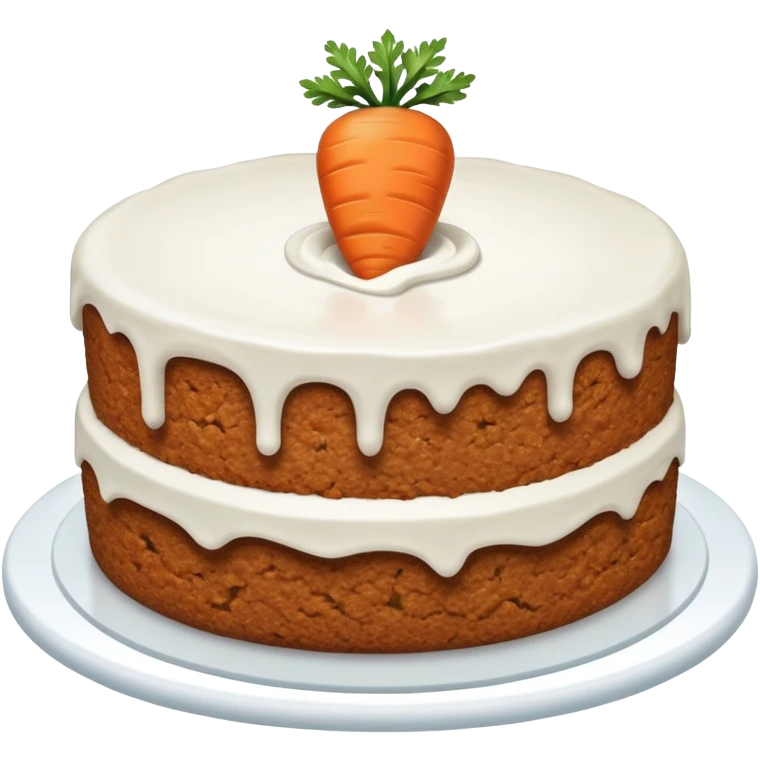 carrot cake emoji
