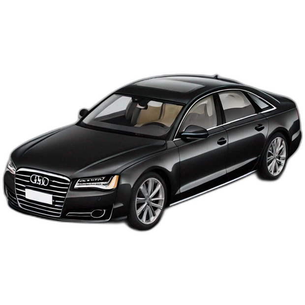 AUDI A8 55TFISI black emoji