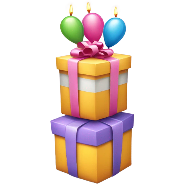 Birthday presents emoji