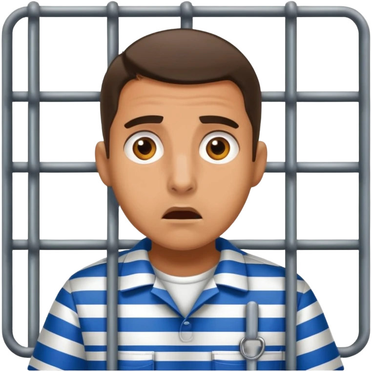 surprised prisoner emoji