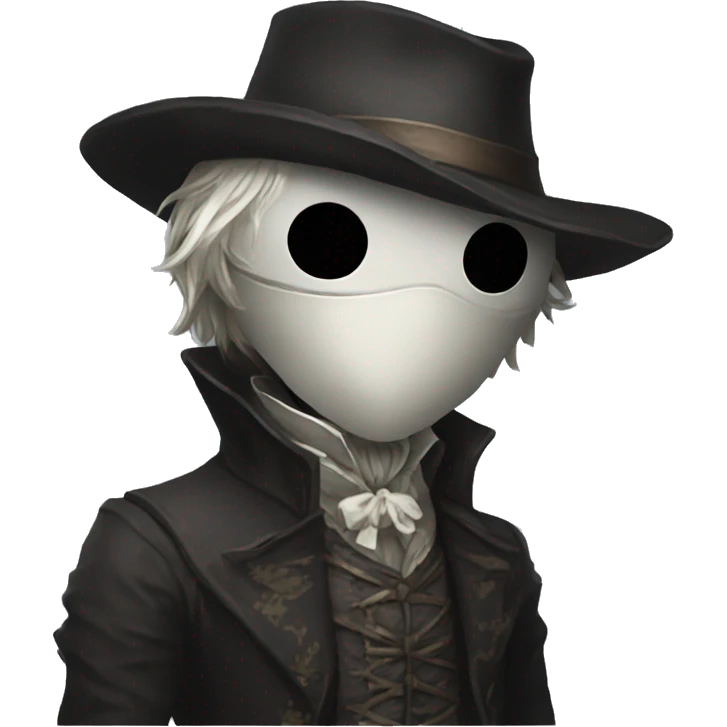 bloodborne  Victorian age hiding face emoji