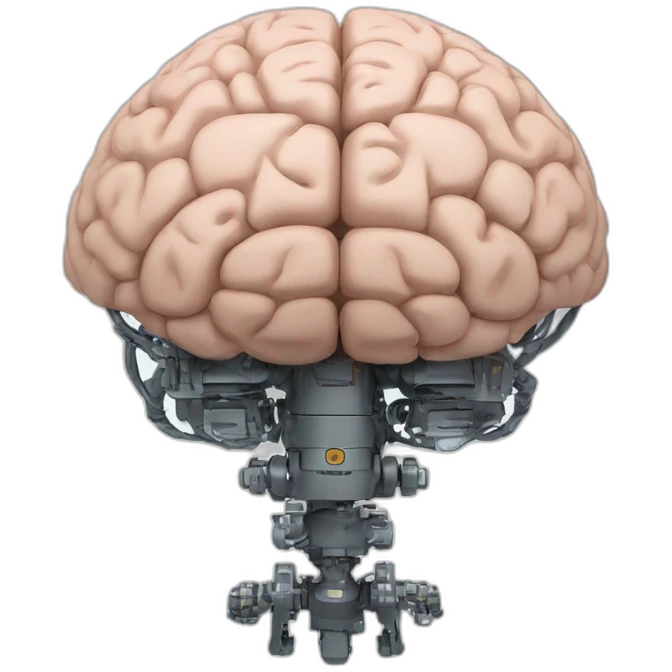 AI brothers robot brain emoji