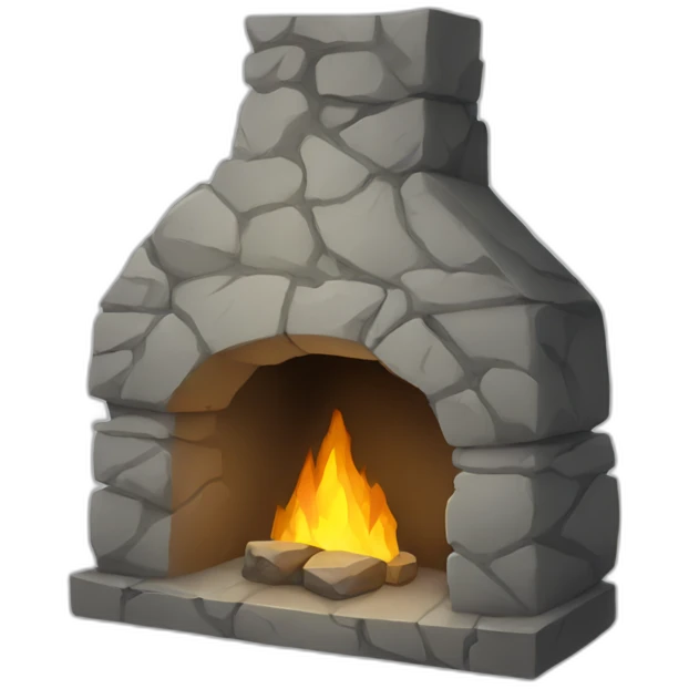 STONE HEARTH emoji