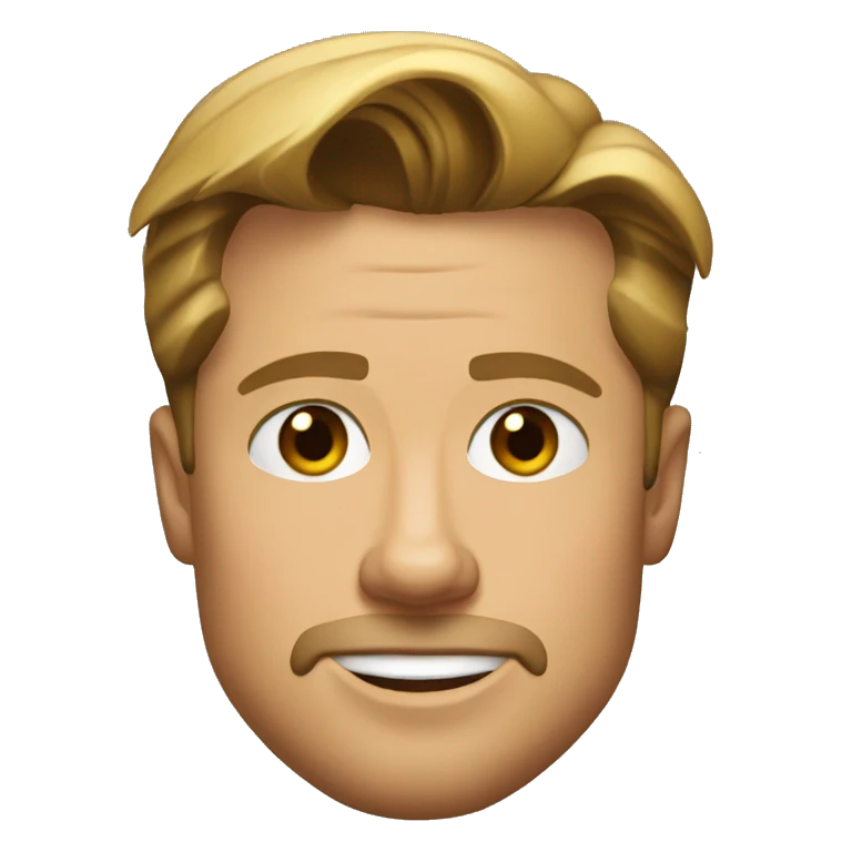 brad pitt emoji