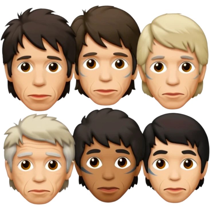The Rolling Stones emoji