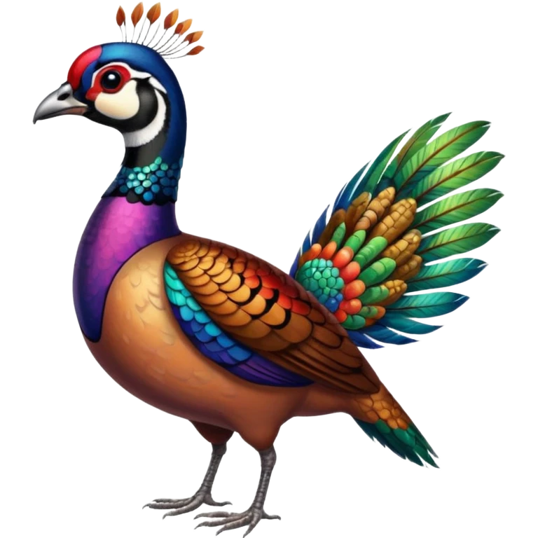 Chinese Ring-necked Pheasant emoji