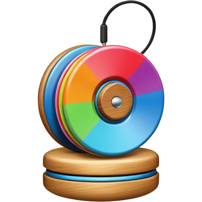 yo-yo toy implied spin emoji