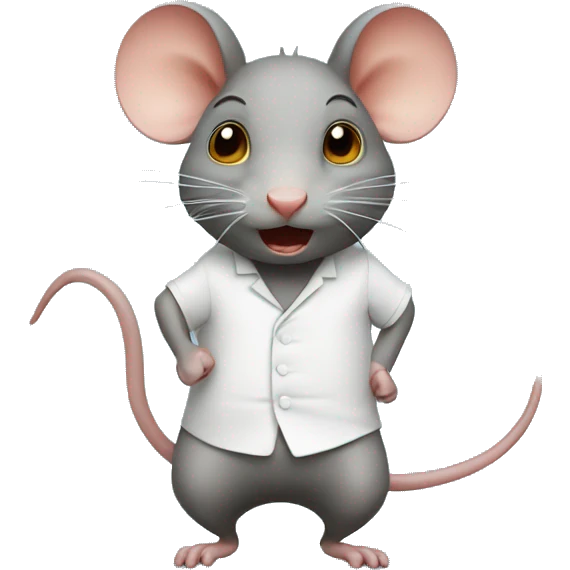 rats racing in stomach nervous person emoji
