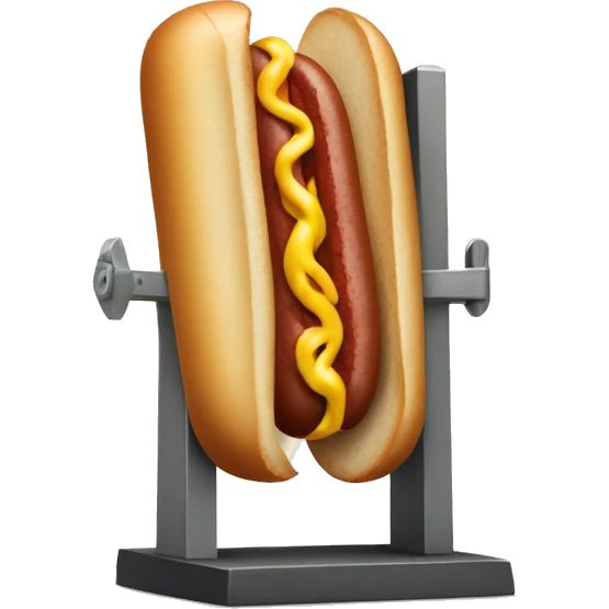 Hot dog guillotine  emoji