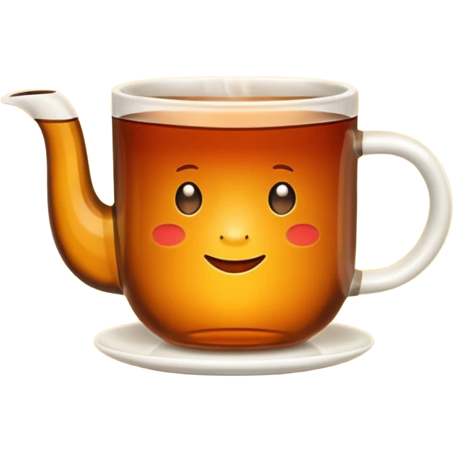 hot tea in a cup  emoji