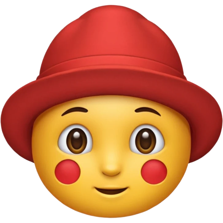 Новогодняя шапка emoji