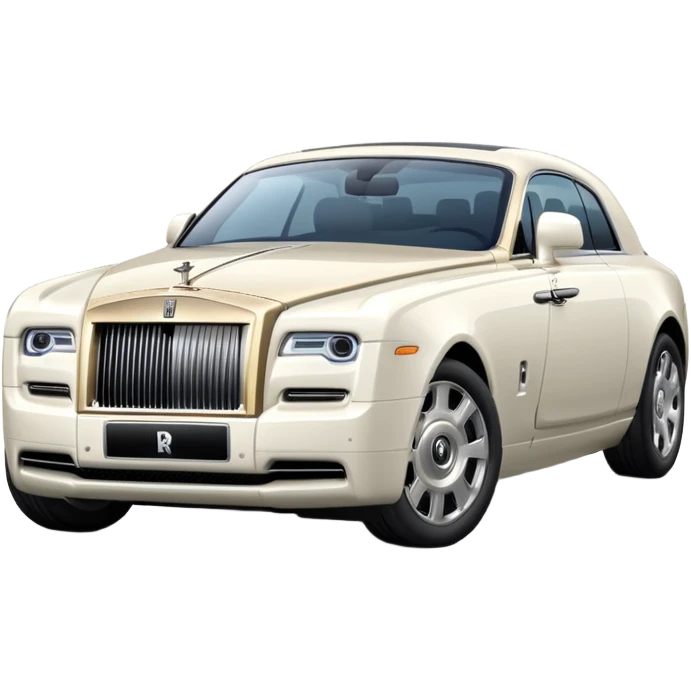 White Rolls Royce emoji
