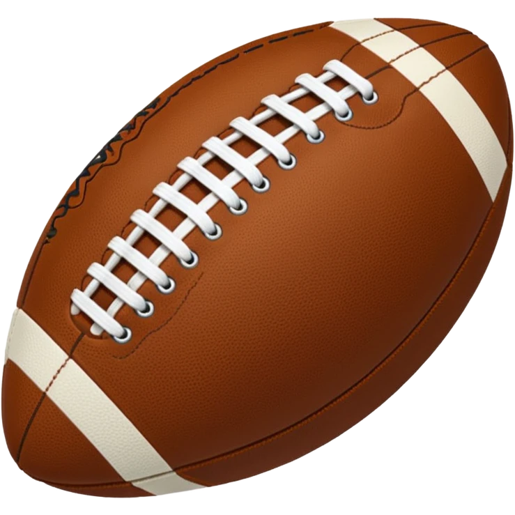 american football oval laces emoji