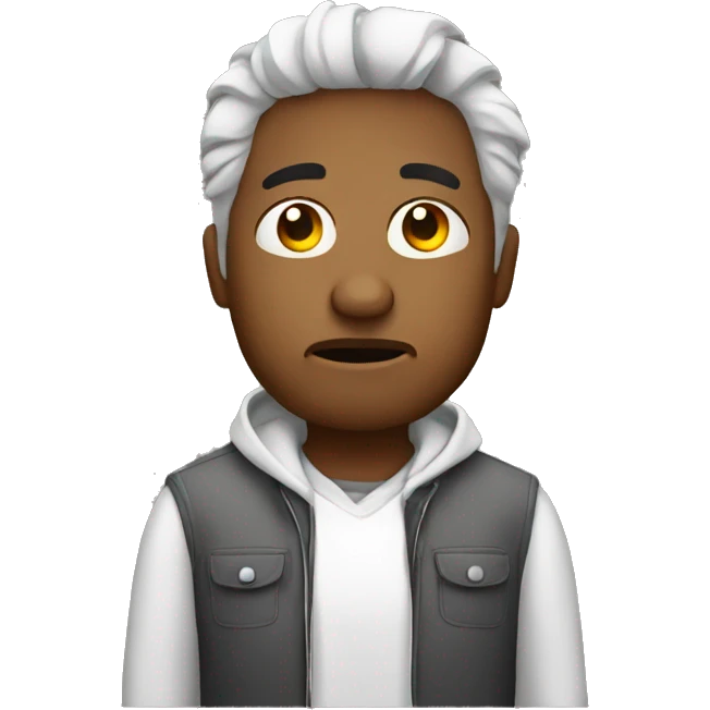 A tired content creator emoji