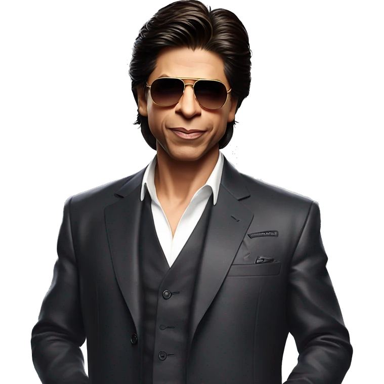 Shah Rukh Khan with ps5 emoji