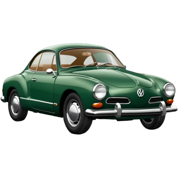 forest green vw karmann ghia emoji