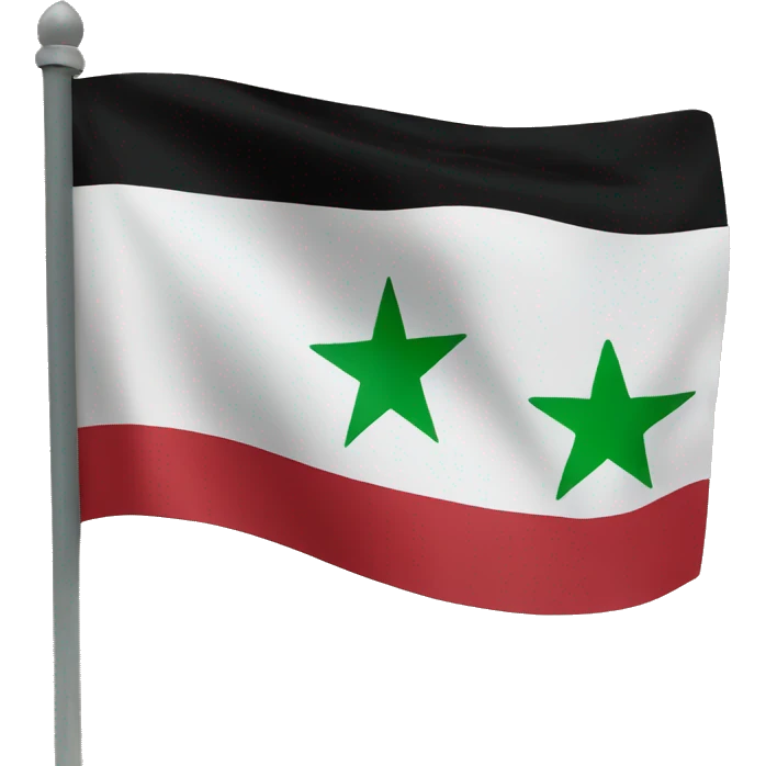 syria free army flag emoji