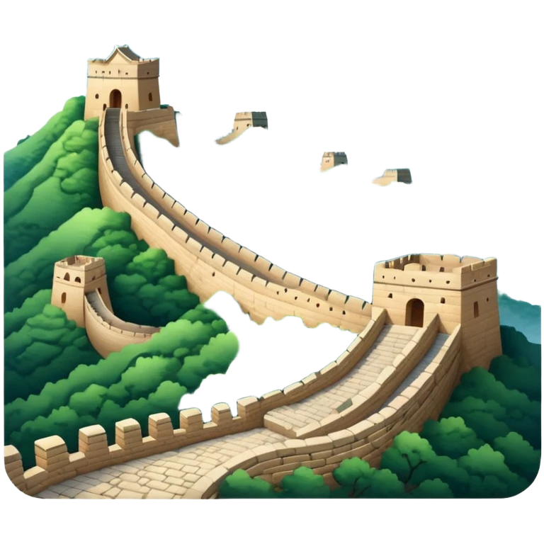Great wall of China emoji