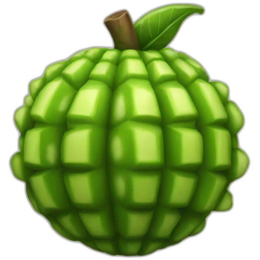 Grenade fruit  emoji