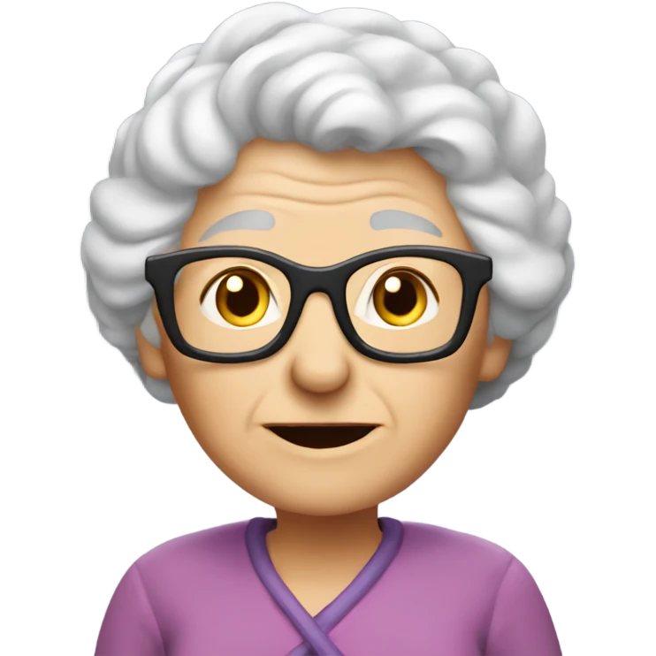 Turbo granny from DandaDan emoji