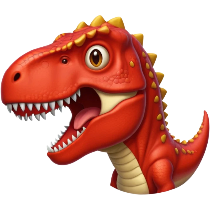 red t-rex emoji