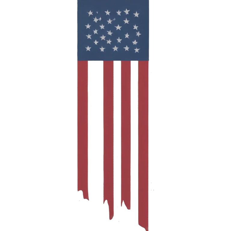 bandera amarilla con 4 rallas rojas emoji