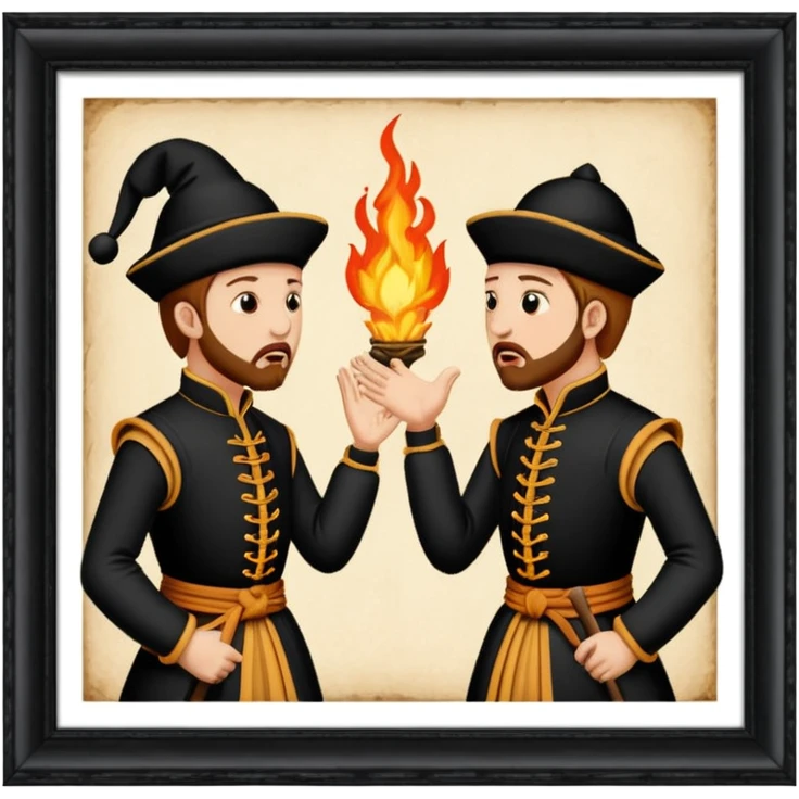 disagreements over architectural style) olden times 16th century emoji